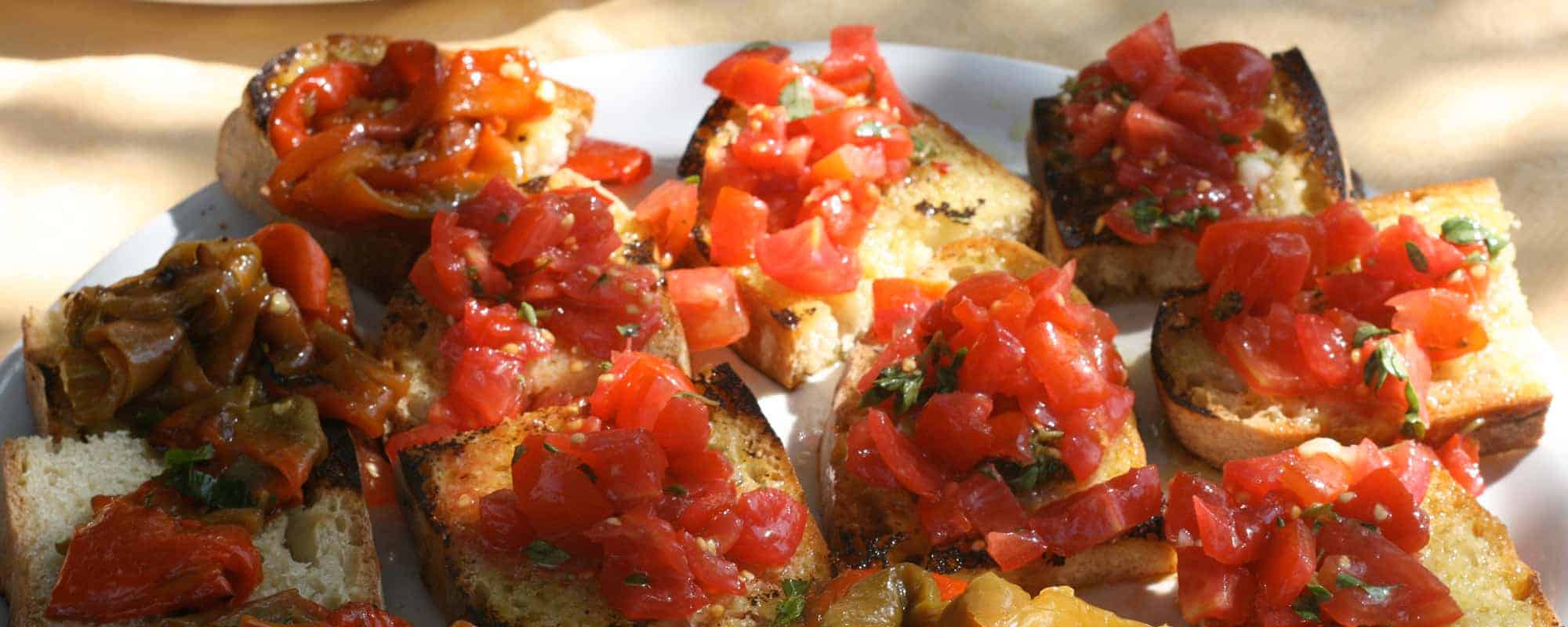 Sicily Italy bruschetta