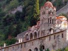 Mystras monastery in the Peloponnese Greece