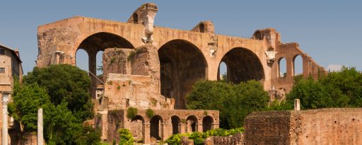 Basilica Maxentius in Rome