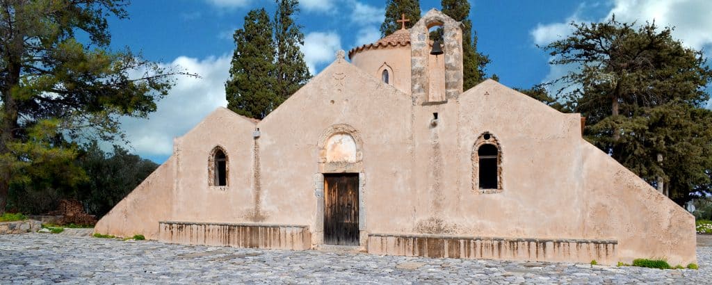 Church at Kritsa in Crete