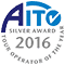 Tour Operator of the Year 2016 Silver Award AITO logo