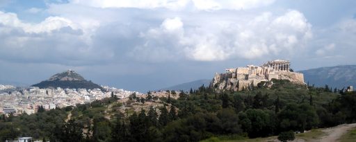 Athens Greece viewed from Pnyx