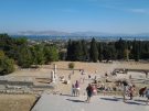 View over the Asklipeion, sanctuary of Asklepios, on the island of Kos in Greece