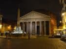 The Pantheon in Rome at night