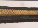inlaid gold dagger from Grave Circle A in Mycenae in Greece