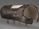 A large, long section of Roman horse armour