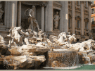 The Trevi Fountain in Rome