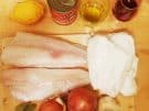Ingredients for Dalmatian brodet, Croatian fish stew