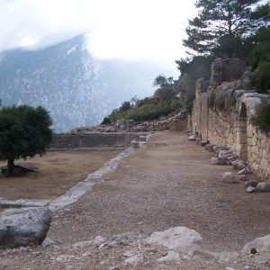 The Lower agora, perhaps dedicated to important sanctuaries.