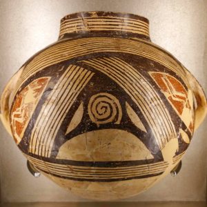 An extraordinary achievement: the famous Neolithic vase from Dimini (Thessaly), c. 5200-4700 BC. National Archaeological Museum.