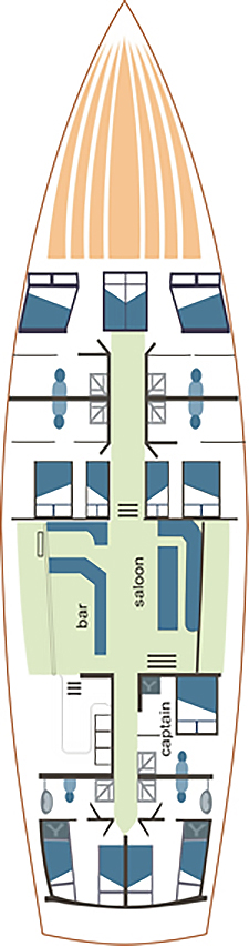 Kaya Guneri II cabin plan