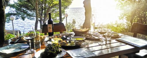 Food and wine by the sea in Croatia