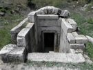 A typical Macedonian tomb outside the city walls at Stratonikeia in Turkey