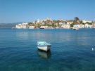 The medieval castle overlooks Kastellorizo harbour