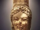 Head of a caryatid from the Knidian treasury at Delphi in Greece