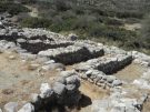 Magazines or storage rooms in the palace in ancient Gournia on Crete in Greece