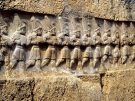 Hittite relief of the 12 Gods at Yazilkaya (Klaus-Peter Simon, Wikimedia)