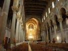 interior of the cathedral at Monreale in Sicily