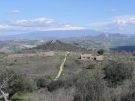 View across Morgantina's West and East Hills towards Mount Etna