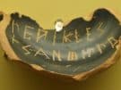 Ostrakin inscribed with