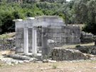 The Hellenistic fountain house by the main harbour at Kaunos.