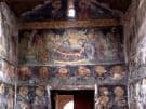 West wall in the Christos Church at Veroia in Macedonia (Northern Greece).