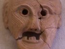 Definitely scary: Clay mask from the sanctuary of Artemis Orthia at Sparta.