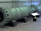 The enormous Dardanelles Gun is one of the few surviving examples of a 15th century Turkish bombard, such as those used by Mehmet's forces. Cast in 1464, it was last used in 1807 and is now on display near Portsmouth, England.
