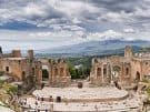 Panoramic view of the ancient theatre at Taormina (image by Bart Hiddink).