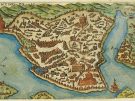 Created just about when Wrag wrote his report: a map of Constantinople by Venetian cartographer Giacomo Franco, 1597.