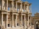 The Roman library of Celsus at Ephesus in Turkey