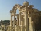 Roman temple of Hadrian at Ephesus in Turkey