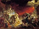 The Last Day of Pompeii painting by Russian artist Karl Briullov
