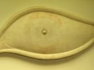Marble eye probably for an ancient trireme in the Piraeus Museum