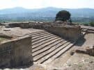 The great staircase in the western facade of the Palace of Phaistos, ca. 1700 BC.