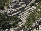 The theatre at the ruined city Of Kyaenai in Turkey