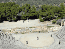 The theatre at Epidauros, Greece