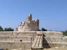 The ruins of the lighthouse at Patara