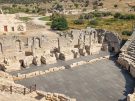View from Patara's ancient theatre over the central area of the site