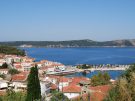 View of Pylos from the East; inner port, bay of Navarino and Sfaktiria