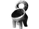 The so-called Danilo rhyton, an unusual four-legged container with a tall handle in Šibenik City Museum in Croatia