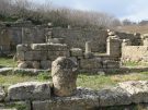 The third century BC ‘Doric Stoa’ at the edge of the Agora complex. It may have been the office of the market inspectors. It remained in use until early in the Roman imperial period, though by then as a small baths and shrine to Demeter.