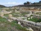 Part of the rich House of the Arched Cistern, the city’s largest, on Morgantina’s West Hill. These houses were marked by having at least two courtyards surrounded by ranges of rooms, one public, one private, along with mosaics, wall painting and expensive possessions.